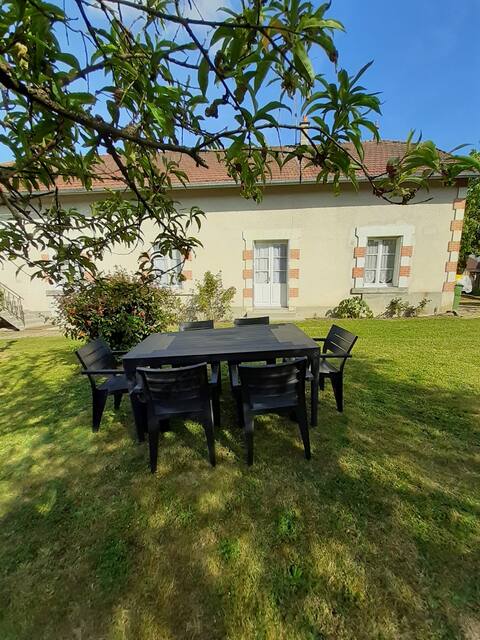 Cherry trees. Family home