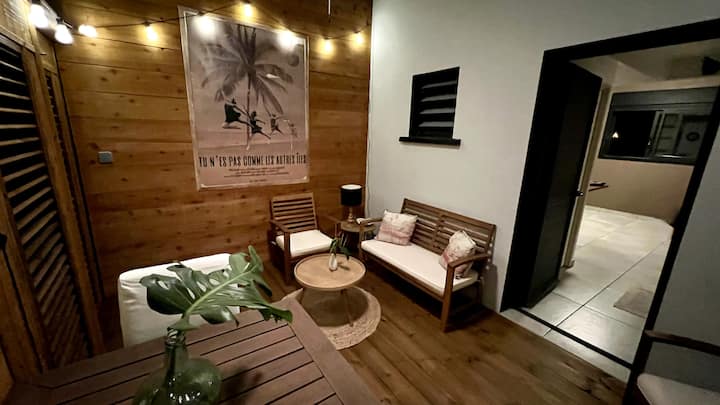 Studio Indépendant à 5 Min. Des Plages - Réunion