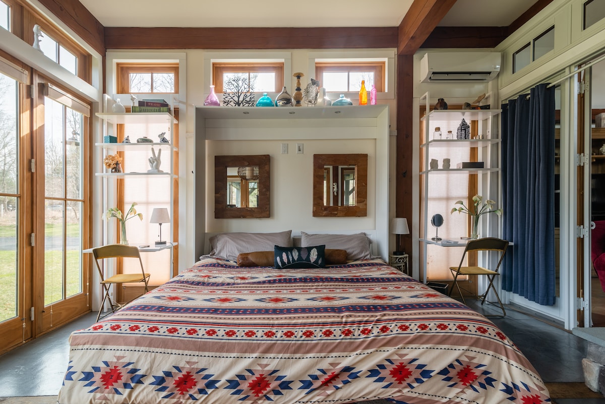 Habitación 4. Cama tamaño king con solárium.