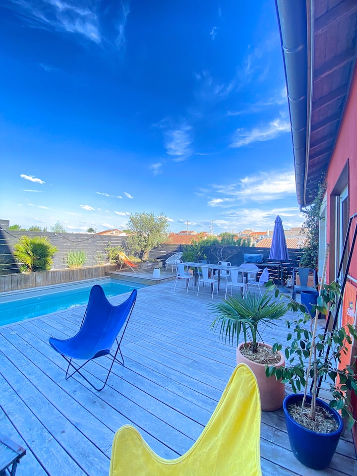 Maison Familiale Avec Piscine - Bordeaux - Bordeaux