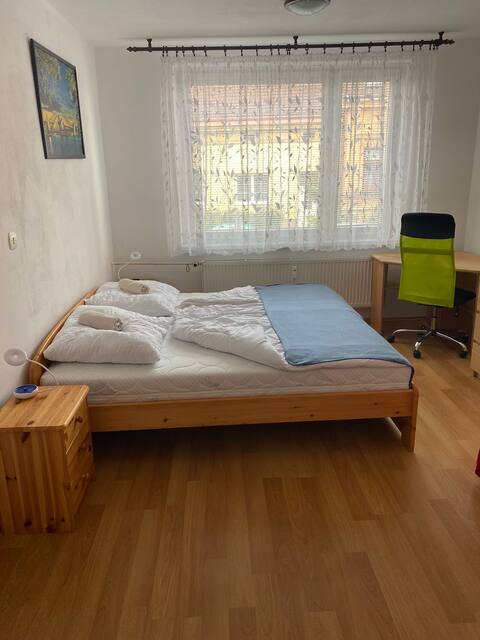 Apartment  2+1 in the center of Znojmo (balcony, 5 beds)