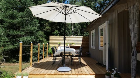 Cozy cottage with fireplace
