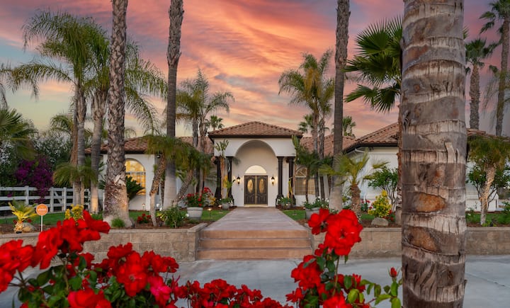 Temecular Prive Ranches 9-Acre Private Vineyard, HotTub, Pool, Events! - Houses for Rent in ...