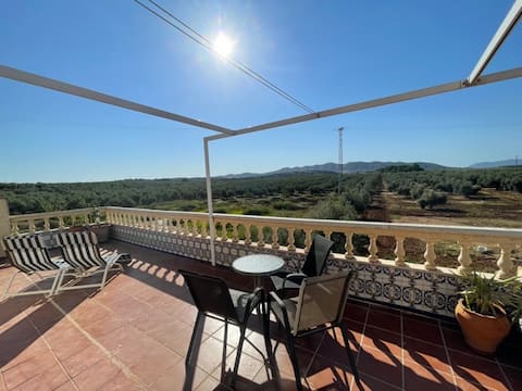 With a Beautiful View Between Malaga, Granada and Cordoba