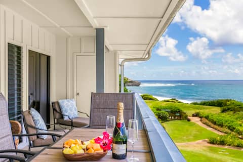 Poipu Sands 437: 2BR Ocean View Condo w/ A/C, pool