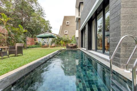 Le Ciel- Stylish 4BR Private Pool Luxury Villa Goa