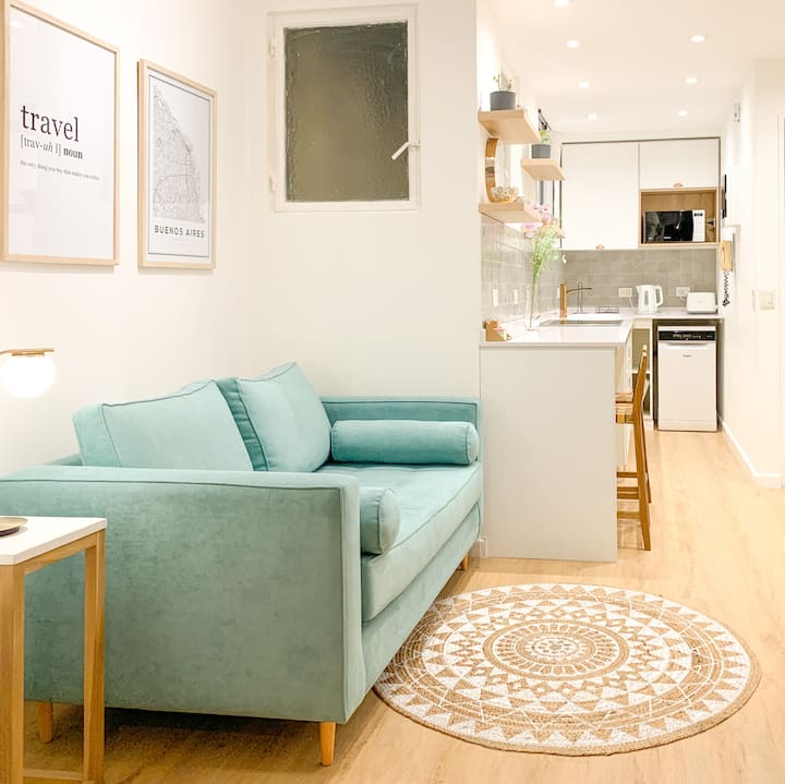 Квартира-студия в Retiro рядом с Plaza San Martín