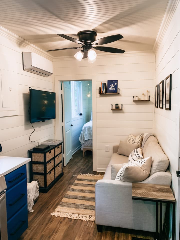 Stargazer Container+rooftop Deck + Hot Tub Retreat - Oklahoma