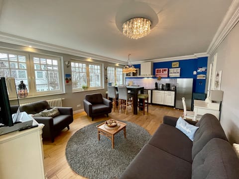 Villa Hansa Binz 2 SZ 2 Balkone, WiFi, 3 TVs