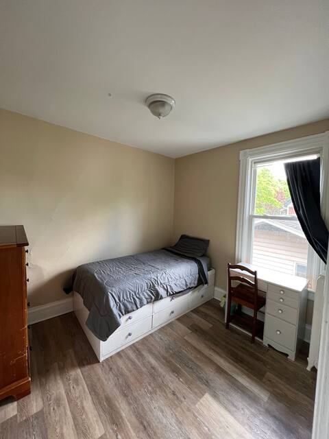 Small bedroom in large old house