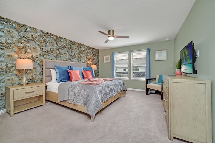 Primary bedroom located upstairs