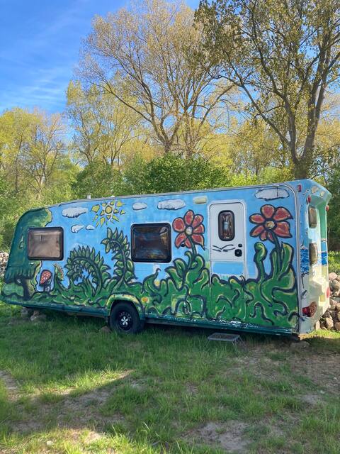 Successful Airbnb property: Artistic 4 ppl RV by the sea & lake "Resko" in Gmina Trzebiatów