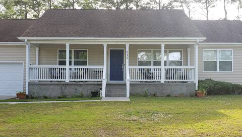Pet-Friendly Beach Getaway with Fenced Yard!