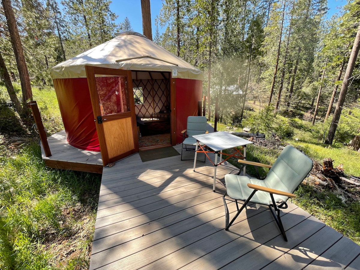 Yurt camping outlet yosemite