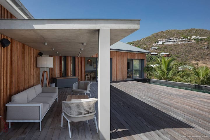 La Isla Villa Ocean View Pool 3 Bedrom Marigot - Saint-Barthélemy