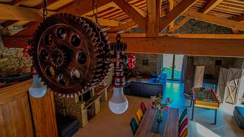 Charming stone barn 85 m², 3 bedrooms, Sèvre shore