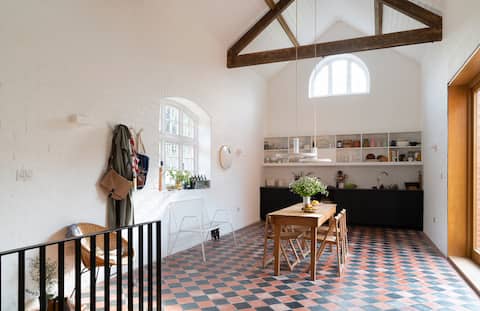 Beautifully restored early 1900s engine house