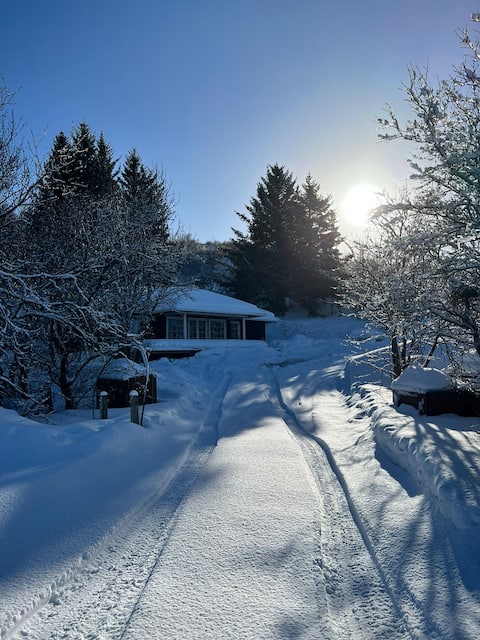Beautiful, cosy cabin in Hafnarfjordur, Iceland
