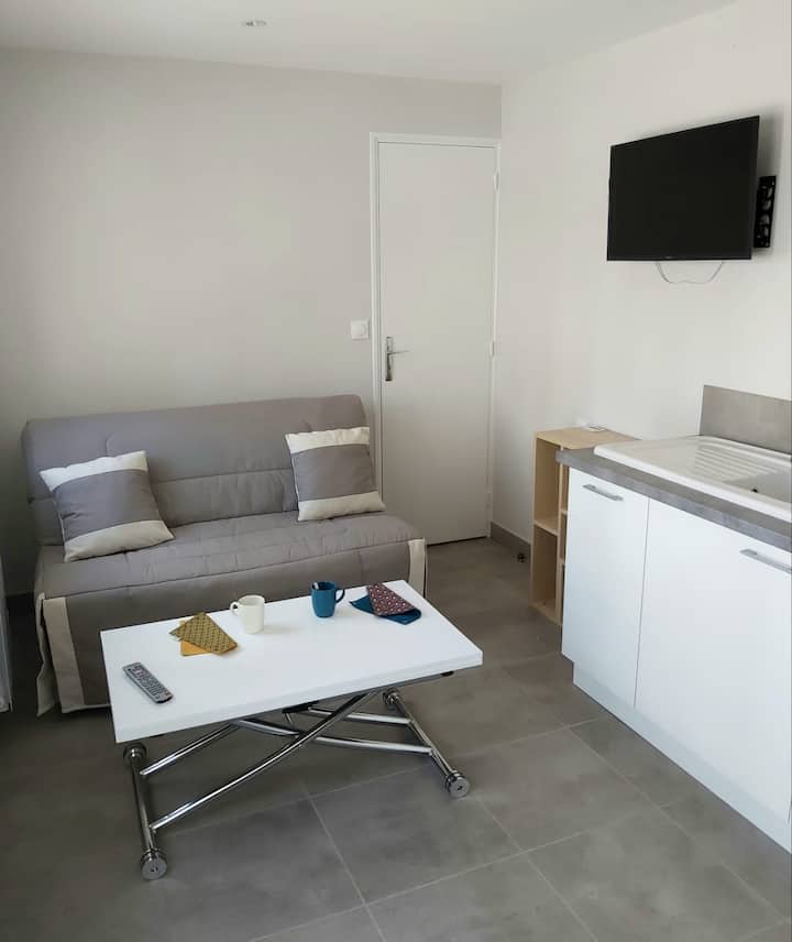 Superbe Dépendance Terrasse Privée Et Piscine Wifi - La Rochelle