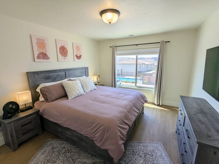 Брачен кревет (широк 183 x 213 cm)