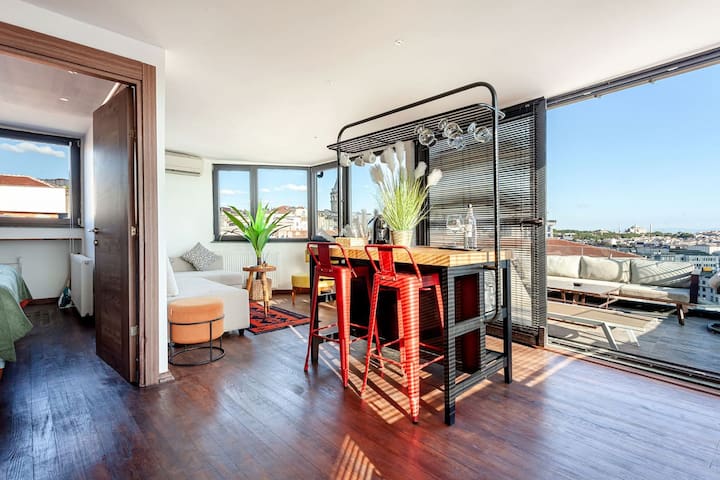 Big group 360 sea view terrace 4BR/3BA