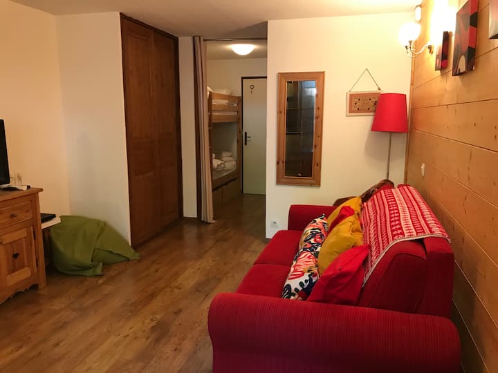 Cosy Studio, Access 3 Vallées Ski & Thermal Spa - Moutiers