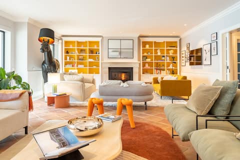 Airbnb em destaque: Great Family Villa w/ Pool & garden daily cleaning em Cascais