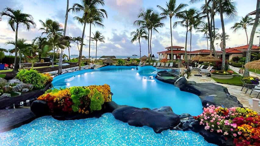 Beachfront Oasis+Premium Amenities, Waiohai Club