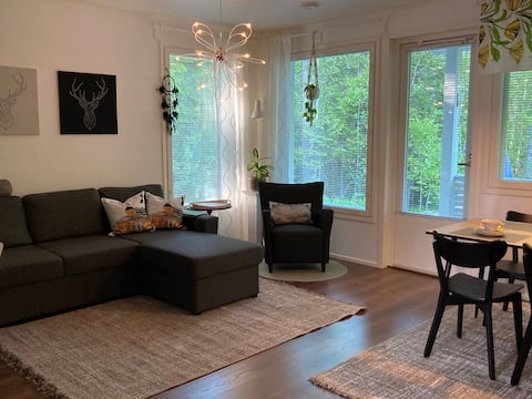 Top Airbnb: Cozy, semi-detached house half entirely at your disposal. in Kajaani