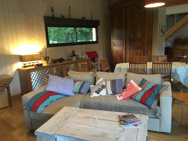 Villa 8 Pers Avec Piscine Chauffée.lège Cap Ferret - Lège-Cap-Ferret