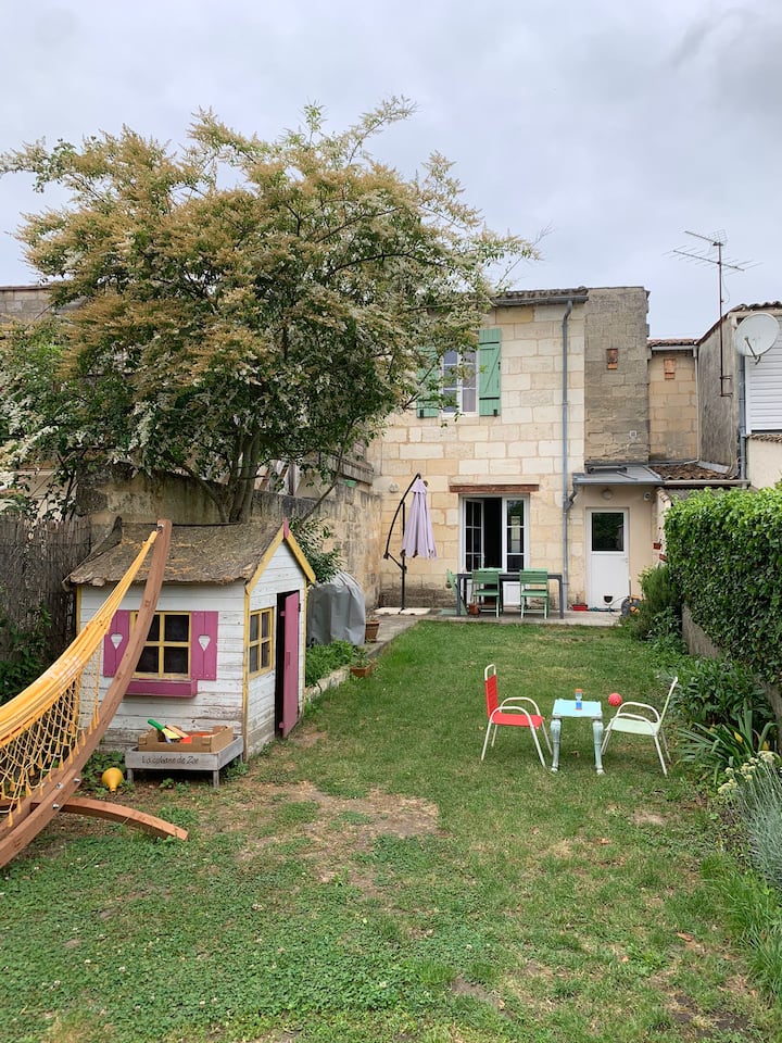 Maison Avec Jardin Au Coeur Du Vieux Lormont - Bordeaux