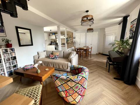 Top Airbnb: Split-level apartment with a wonderful view ! à Bayeux
