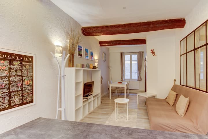 Freshly Renovated Flat Ac, Old Town Of Nice, Beach - Villefranche-sur-Mer