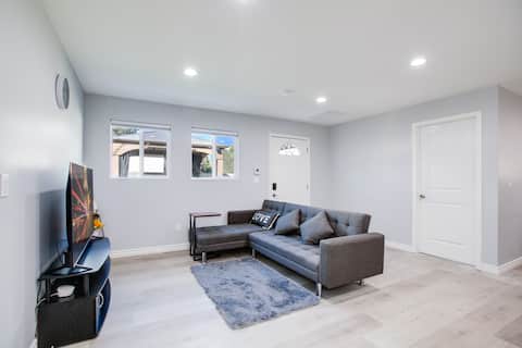A Brand New 2BR Home with Backyard Lounge