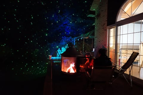 [Yeojeokhym] Sensational mountain cottage, Bullmung, equipped with 130 inch screen