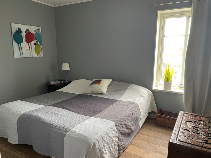 Dormitorio 1, una cama tamaño king.