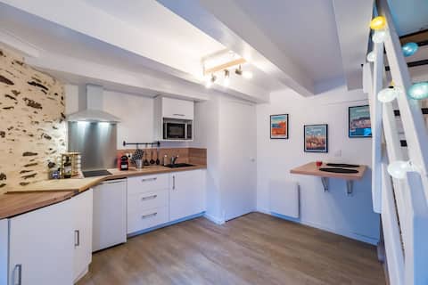 Duplex accommodation in the heart of Tréguier