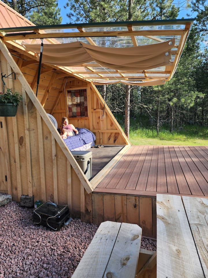New! Stargazer Convertible A-frame 3 - Custer, SD