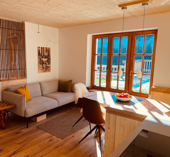 Moderne Bergwohnung Mit Spa & Sonnenterrasse - 克洛斯特斯