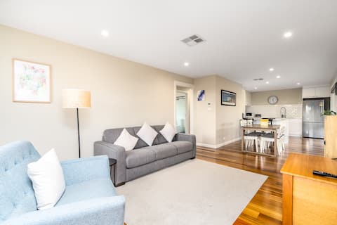 Comfy 2BR House w/ Outdoor Dining & WiFi