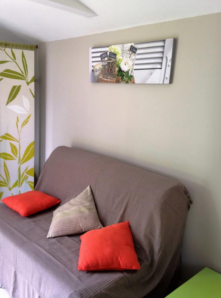 Studio Meublé Avec Jardin - Plage de la Rochelle (Chef de Baie)
