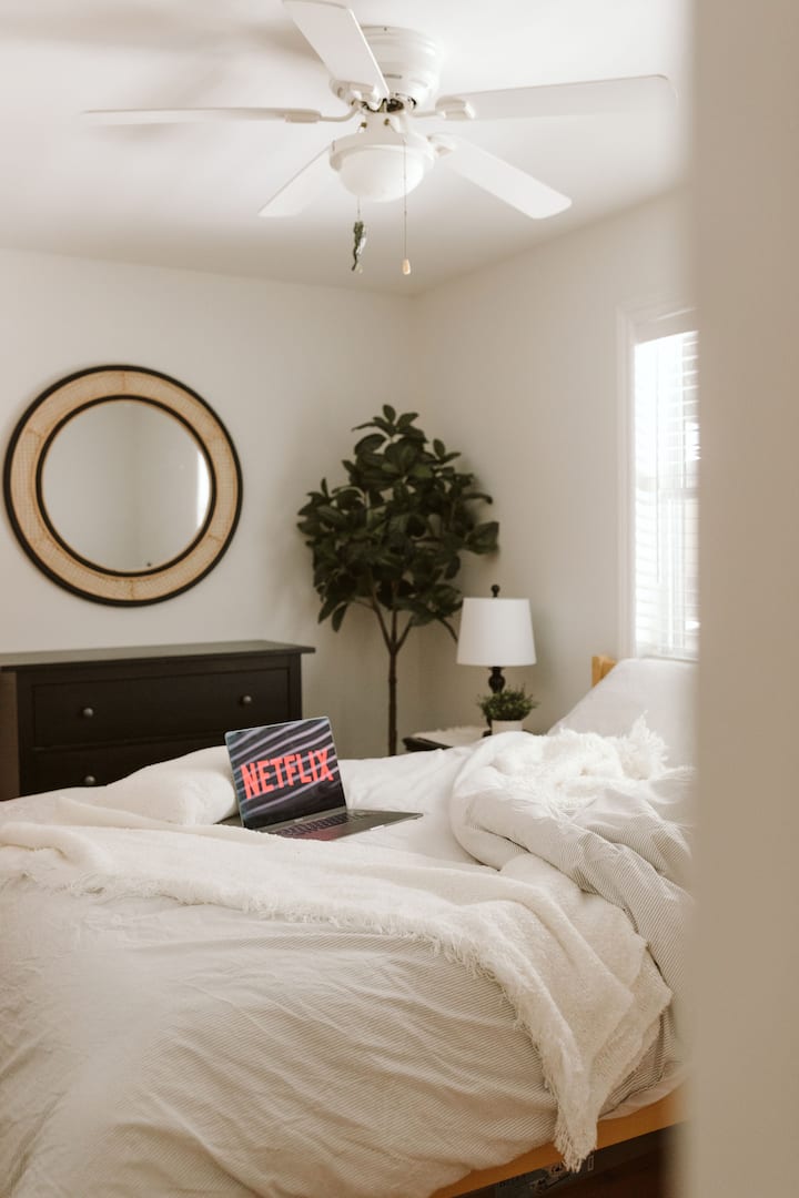 Master bedroom w/ 2 rooms then