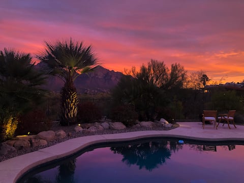 Top Airbnb: Songbirds N Serenity l Hot Tub, Pool & Views! in Oro Valley