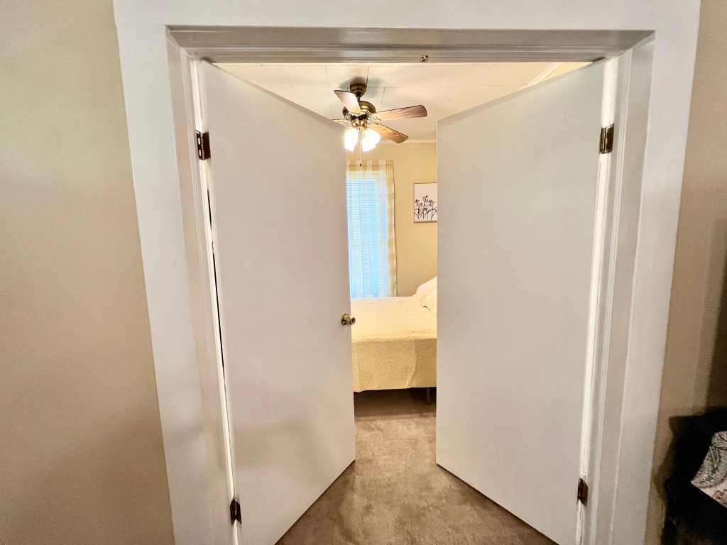 Bedroom 1 near the living room.