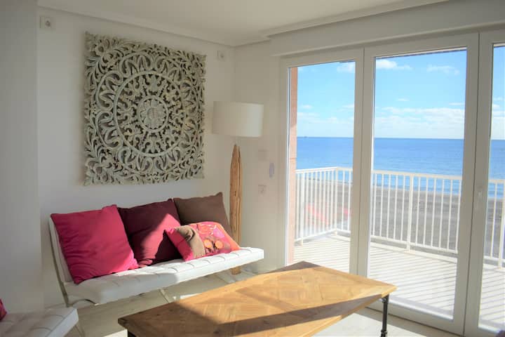 Trisara 1 - Lujoso Apartamento 1ª Línea De Playa - Santa Pola