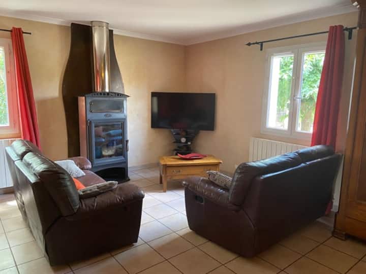 Loustalet, Villa Au Calme Avec Piscine 6 Personnes - Alès