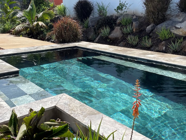 Villa Vue Mer Avec Piscine Chauffée - Saint-Denis