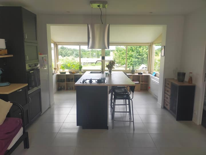 Room in house near Loire et Vignes. Houses for Rent in Oréed'Anjou