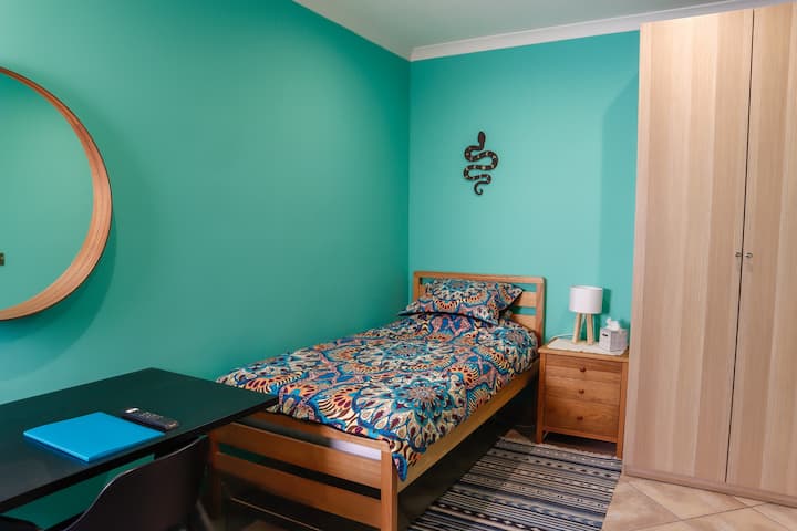 มีพื้นที่มากมายให้ทำงานและพักผ่อน