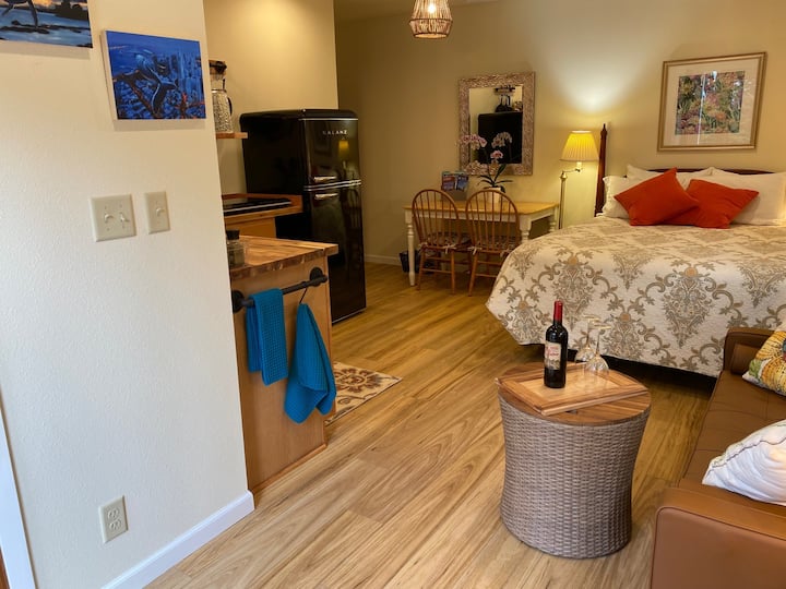 Elegant Studio for 2, Minutes to UofO & Downtown Guesthouses for Rent